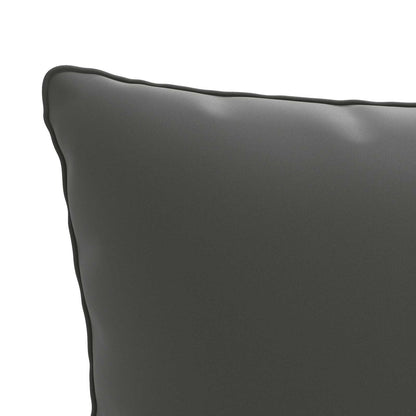 1-Delig Rugkussen PUTTEN 100% Polyester Antraciet