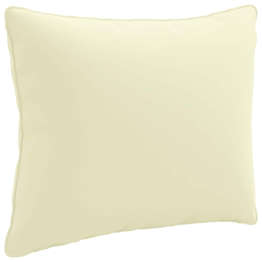 1-Delig Rugkussen PUTTEN 100% Polyester Crèmekleurig