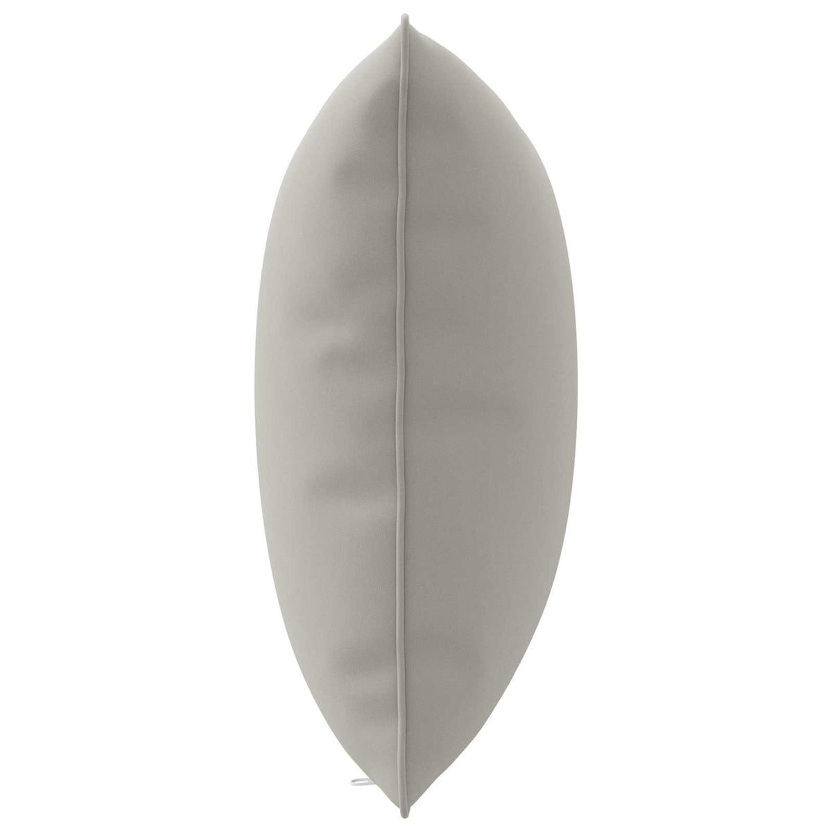 1-Delig Rugkussen PUTTEN 100% Polyester Grijs 60 x 40 x 15 cm
