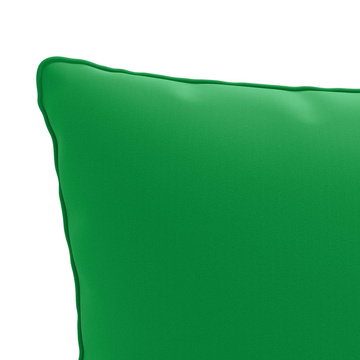 1-Delig Rugkussen PUTTEN 100% Polyester Groen 60 x 40 x 15 cm