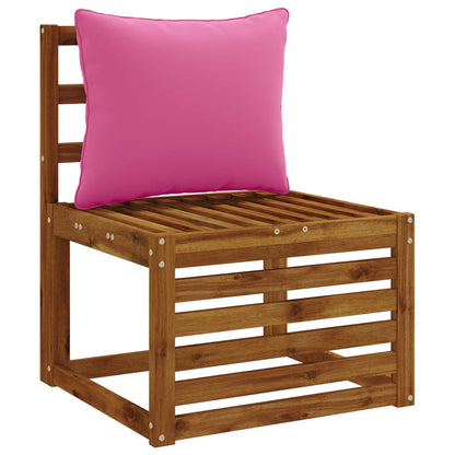 1-Delig Rugkussen PUTTEN 100% Polyester Roze 60 x 40 x 15 cm