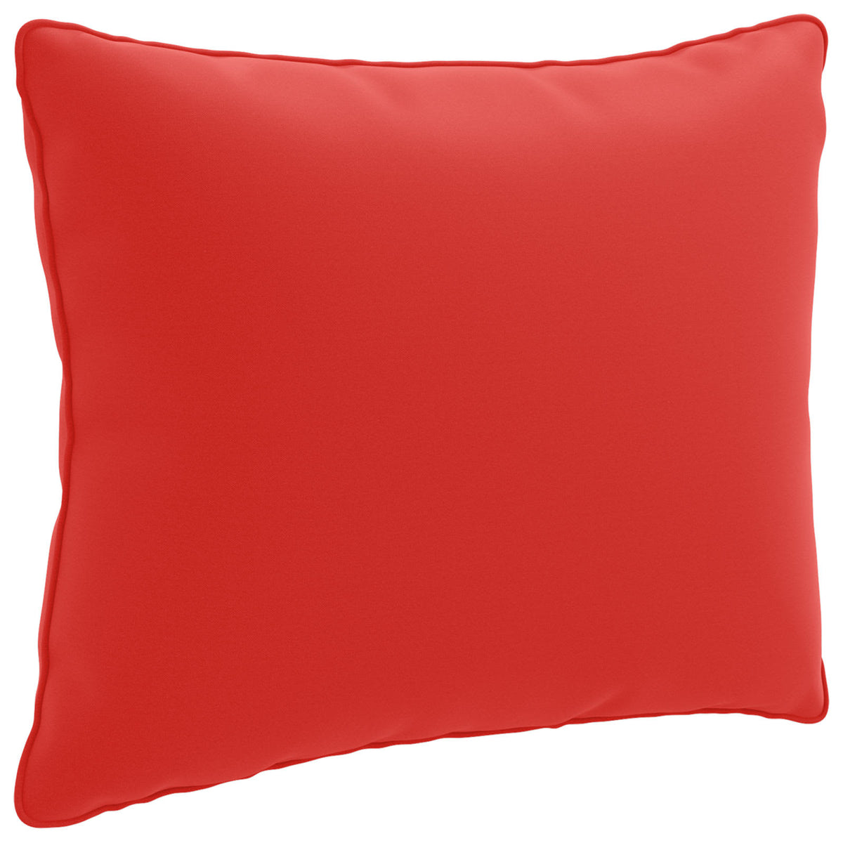 1-Delig Rugkussen PUTTEN 100% Polyester Rood 60 x 40 x 15 cm