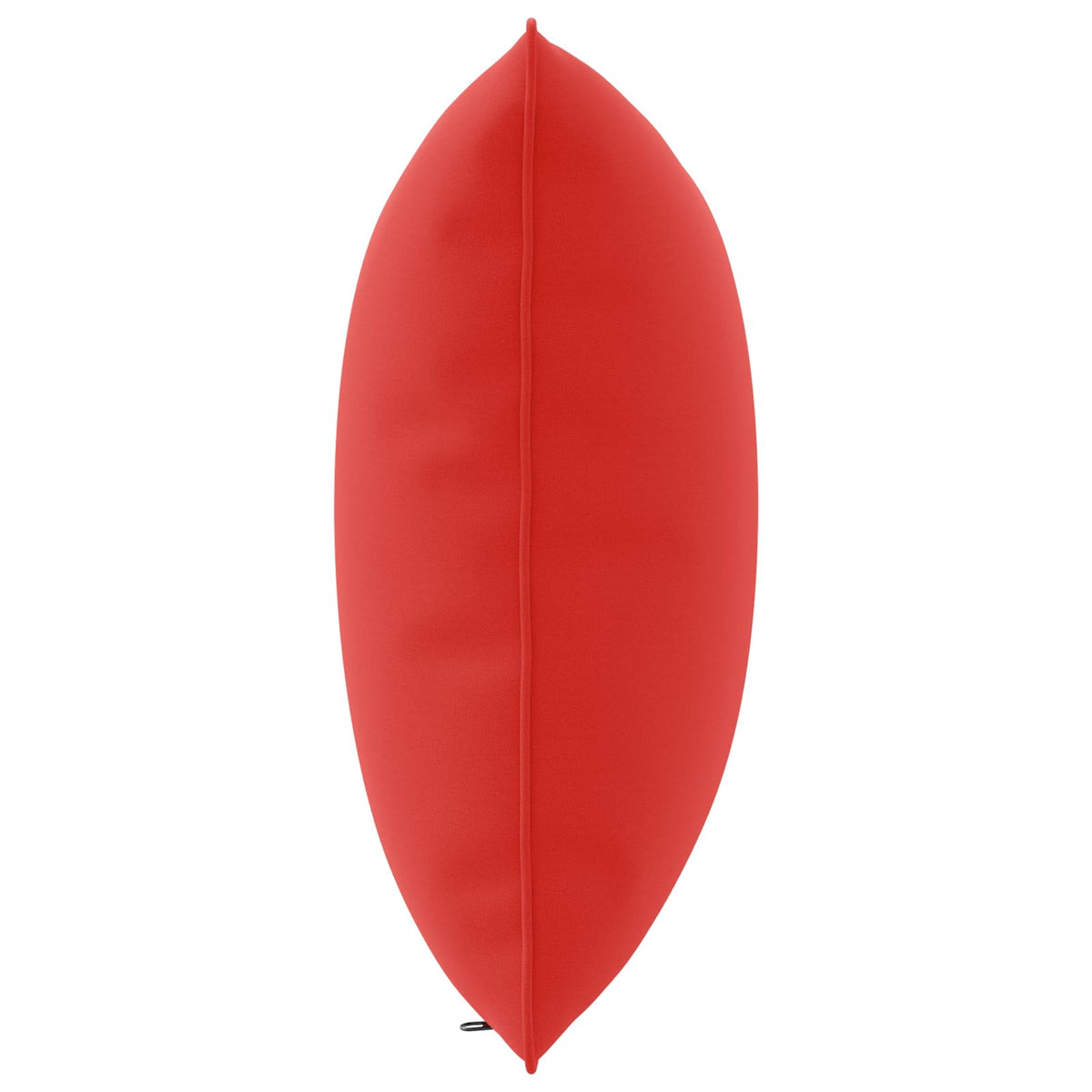 1-Delig Rugkussen PUTTEN 100% Polyester Rood 60 x 40 x 15 cm