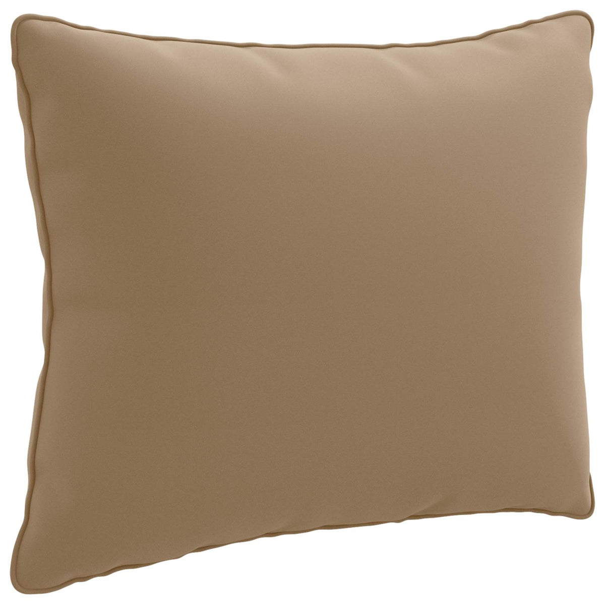 1-Delig Rugkussen PUTTEN 100% Polyester Taupe 60 x 40 x 15 cm