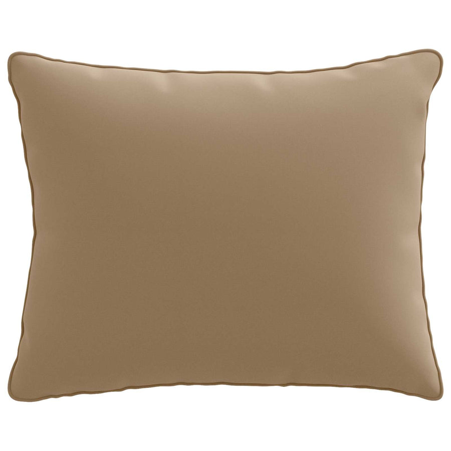 1-Delig Rugkussen PUTTEN 100% Polyester Taupe 60 x 40 x 15 cm