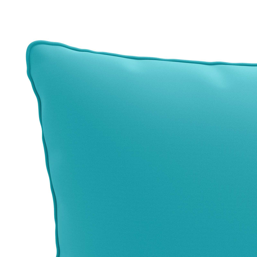 1-Delig Rugkussen PUTTEN 100% Polyester Turquoise