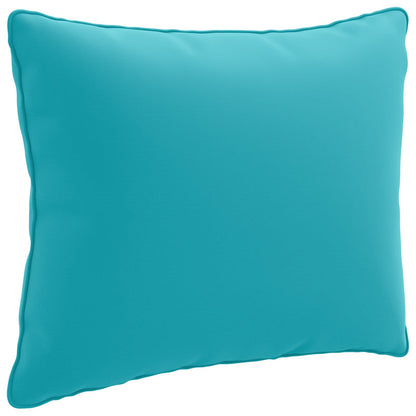 1-Delig Rugkussen PUTTEN 100% Polyester Turquoise