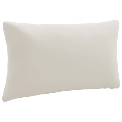 1-Delig Rugkussen PUTTEN 100% Polyester Wit 70 x 40 x 15 cm