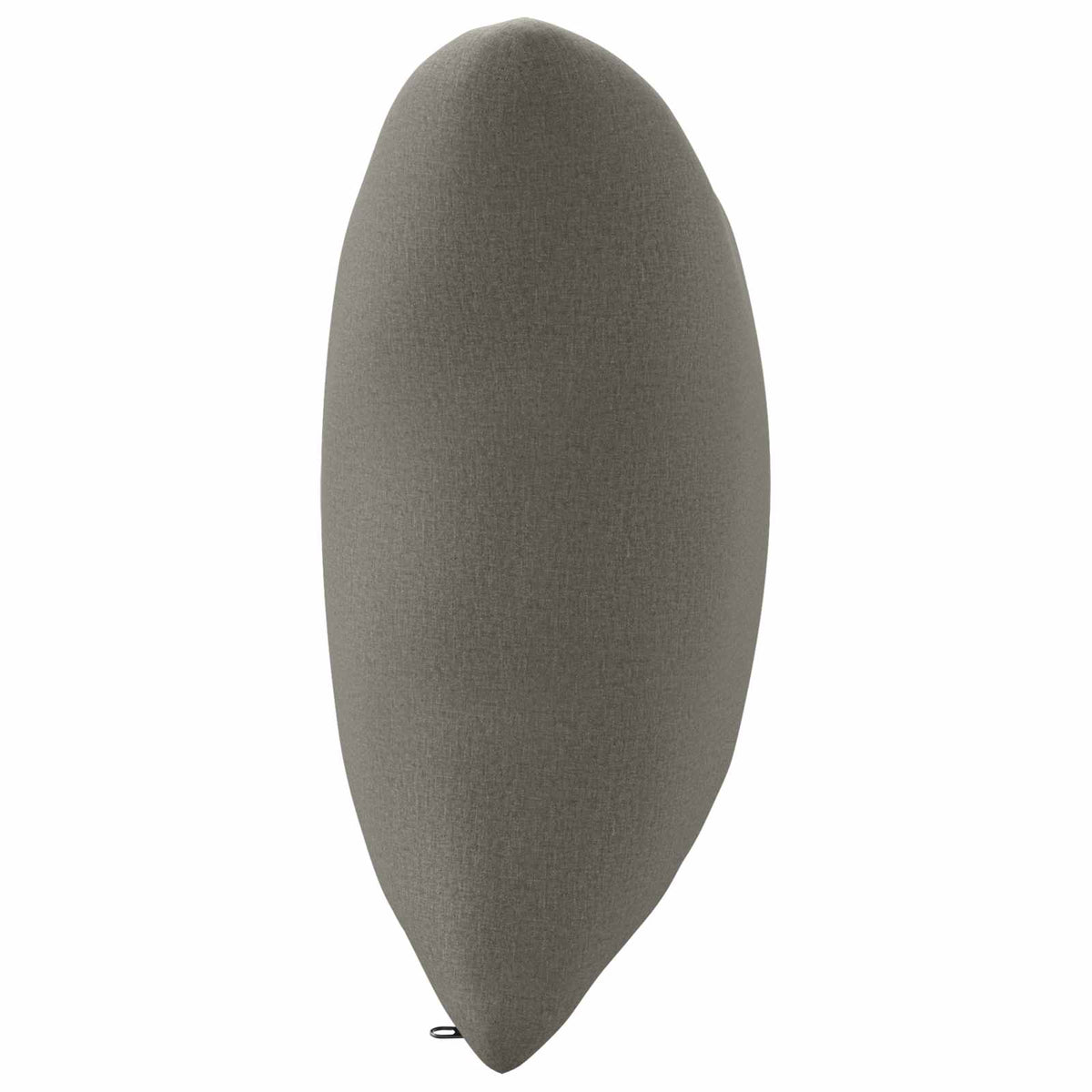 1-Delig Rugkussen PUTTEN 100% Polyester Grijs 70 x 40 x 15 cm
