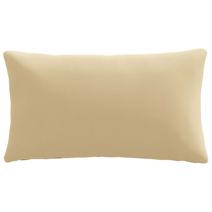 1-Delig Rugkussen PUTTEN 100% Polyester Beige 70 x 40 x 15 cm