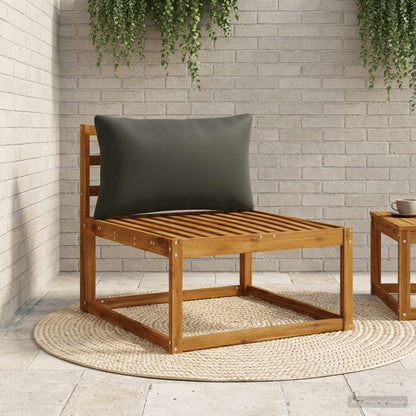 1-Delig Rugkussen PUTTEN 100% Polyester Zwart 70 x 40 x 15 cm