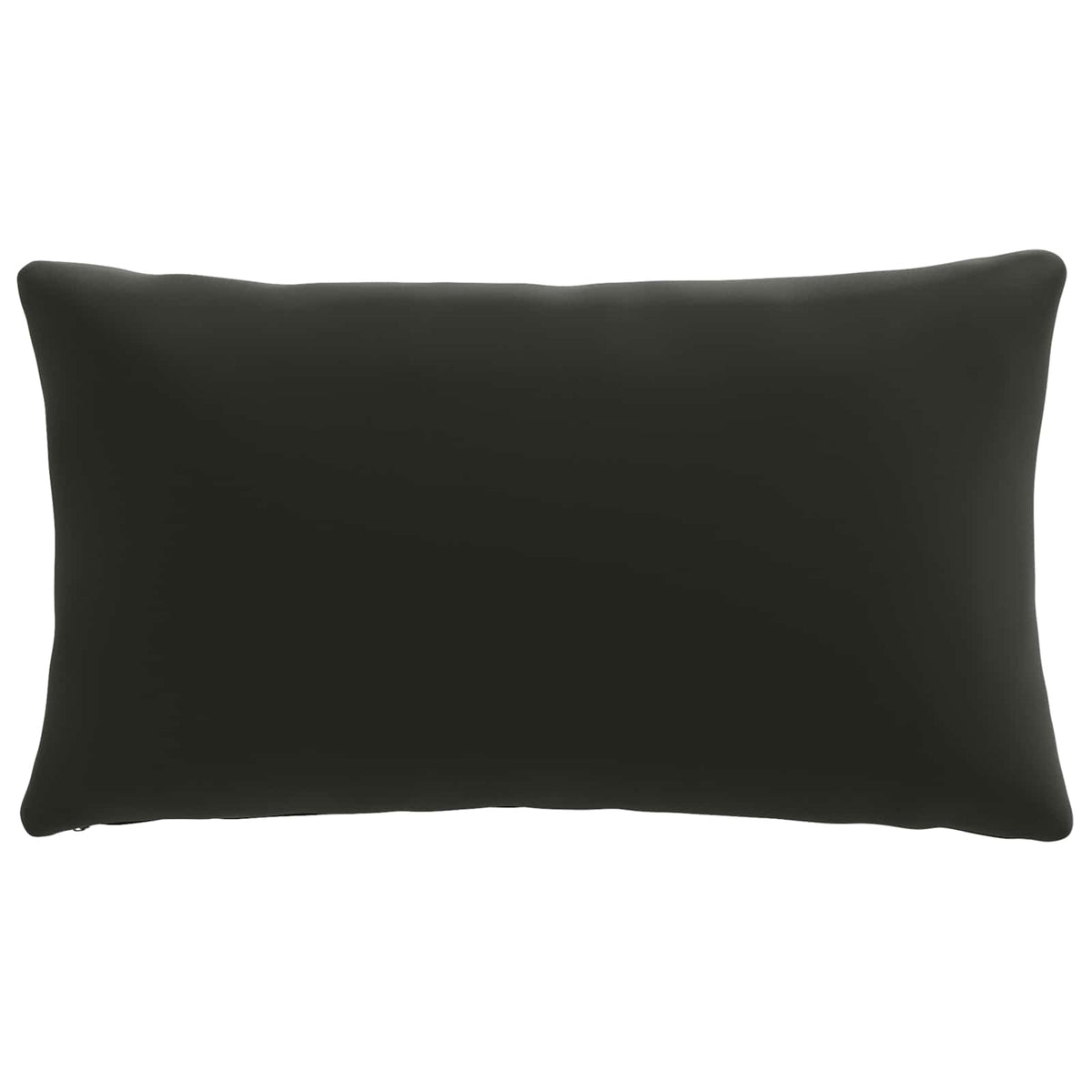 1-Delig Rugkussen PUTTEN 100% Polyester Zwart 70 x 40 x 15 cm