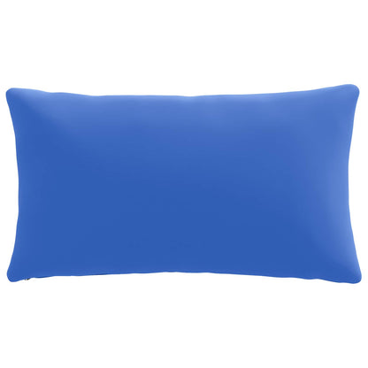1-Delig Rugkussen PUTTEN 100% Polyester Koninklijk Blauw