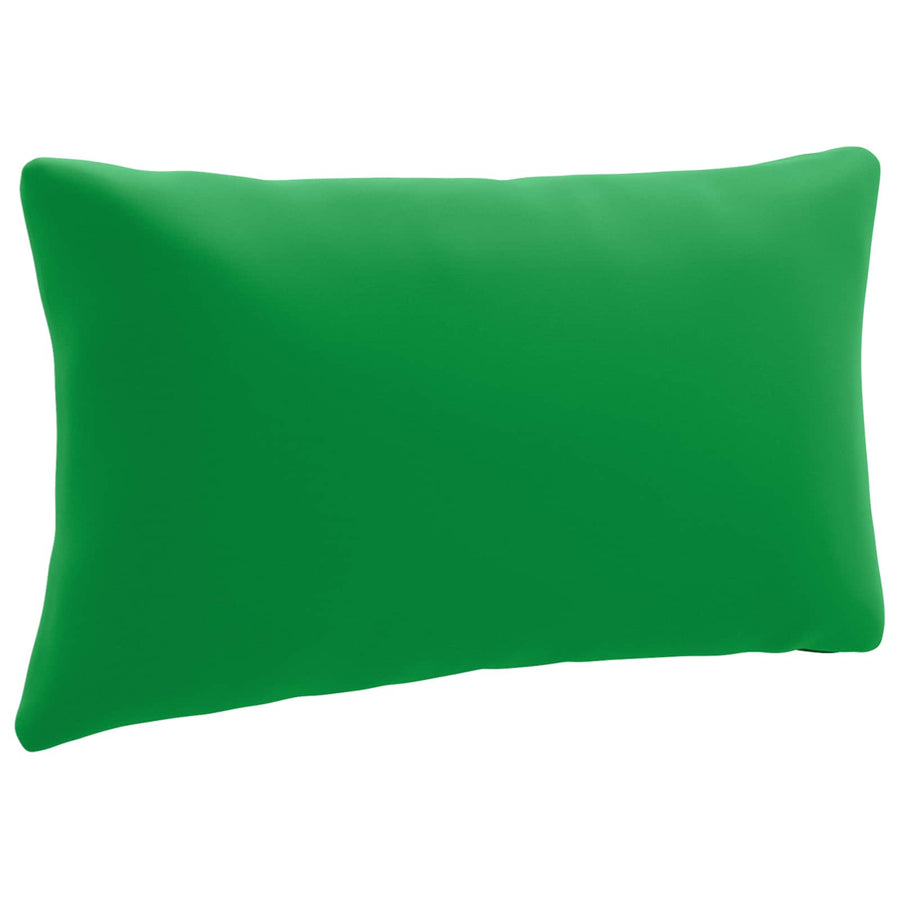 1-Delig Rugkussen PUTTEN 100% Polyester Groen 70 x 40 x 15 cm