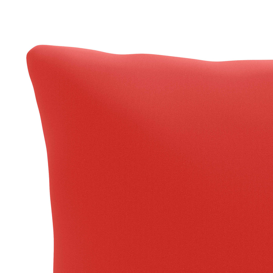 1-Delig Rugkussen PUTTEN 100% Polyester Rood 70 x 40 x 15 cm