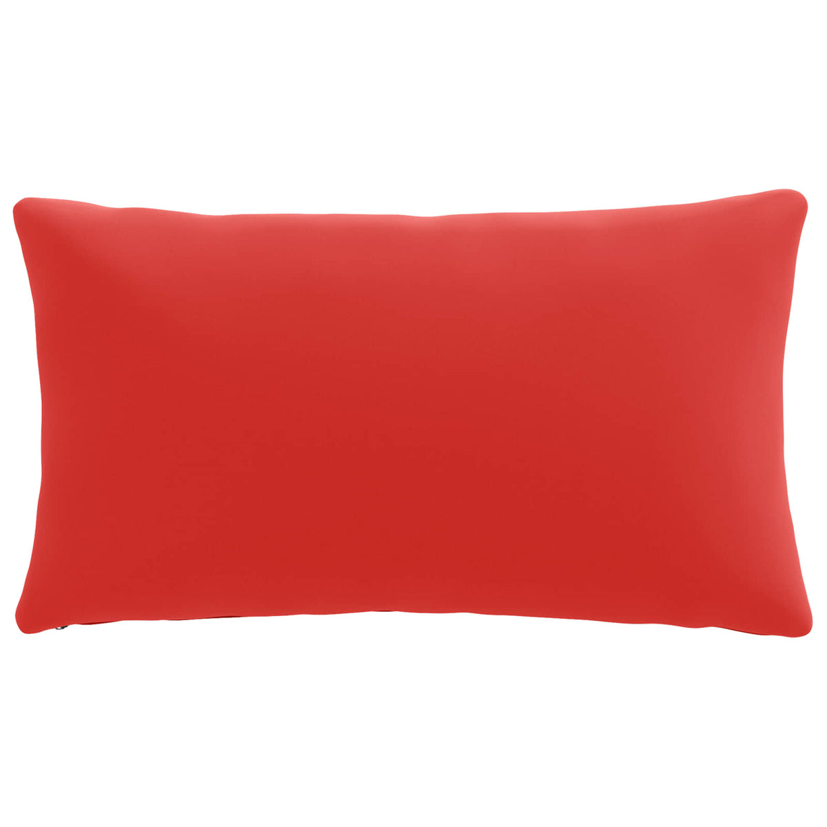 1-Delig Rugkussen PUTTEN 100% Polyester Rood 70 x 40 x 15 cm