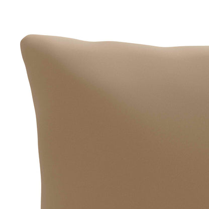 1-Delig Rugkussen PUTTEN 100% Polyester Taupe 70 x 40 x 15 cm