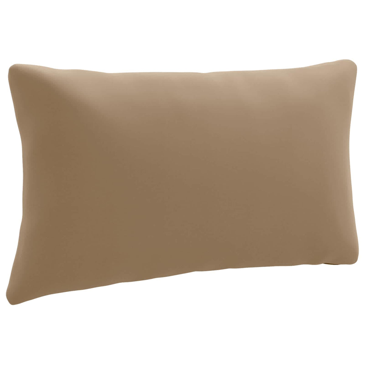 1-Delig Rugkussen PUTTEN 100% Polyester Taupe 70 x 40 x 15 cm