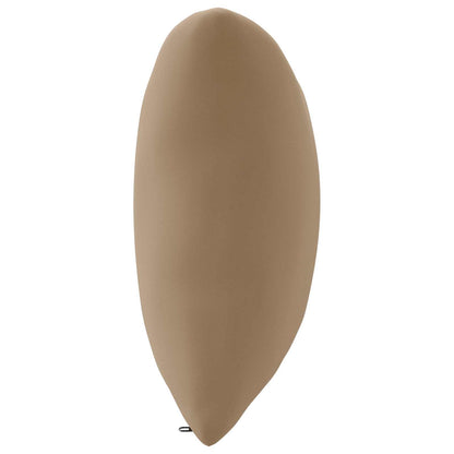 1-Delig Rugkussen PUTTEN 100% Polyester Taupe 70 x 40 x 15 cm
