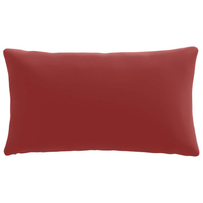 1-Delig Rugkussen PUTTEN 100% Polyester Wijnrood
