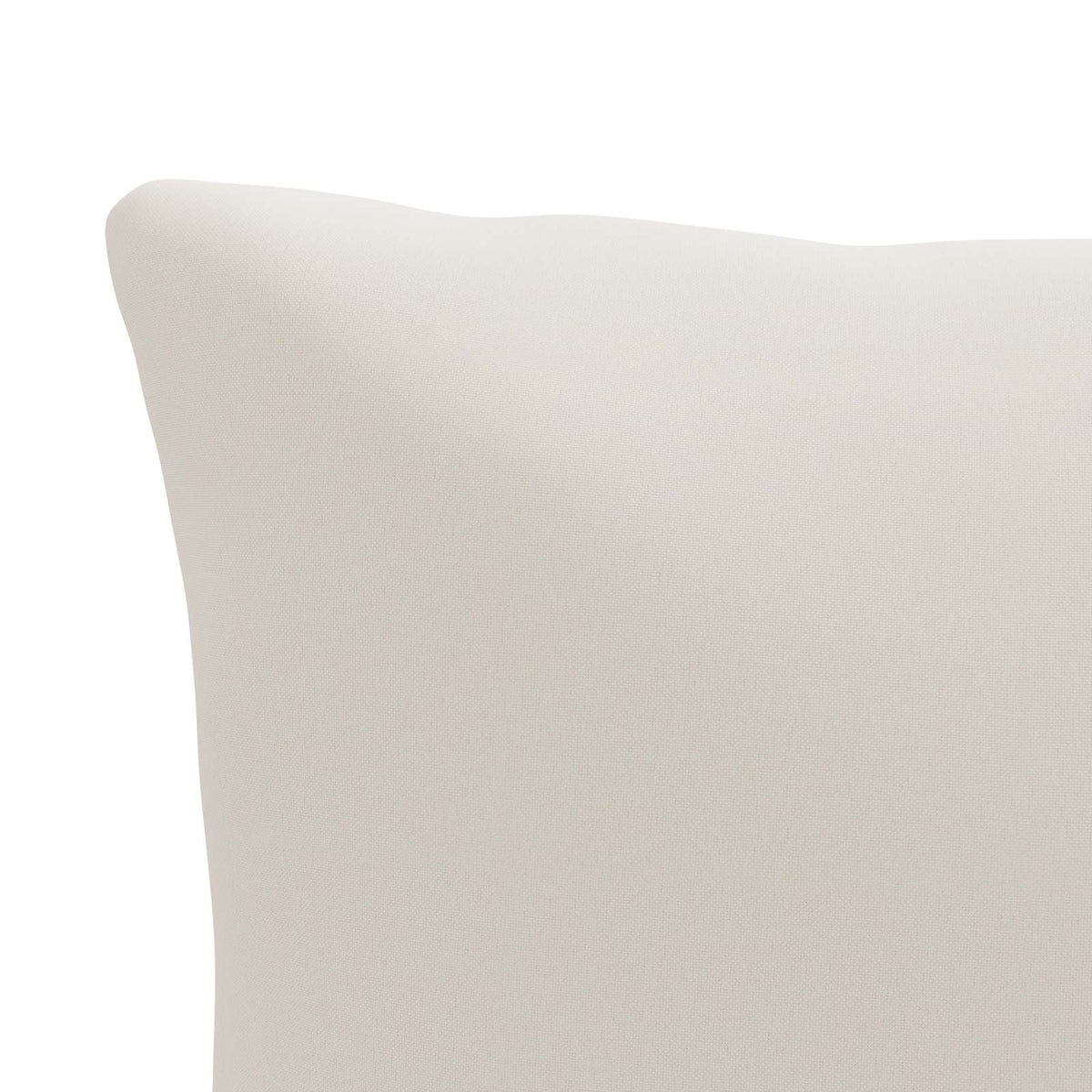 1-Delig Rugkussen PUTTEN 100% Polyester Wit 80 x 40 x 15 cm