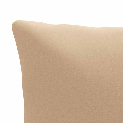 1-Delig Rugkussen PUTTEN 100% Polyester Zand 80 x 40 x 15 cm