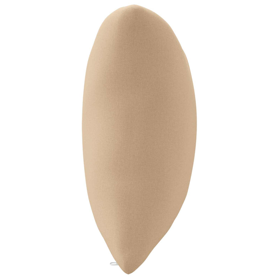 1-Delig Rugkussen PUTTEN 100% Polyester Zand 80 x 40 x 15 cm