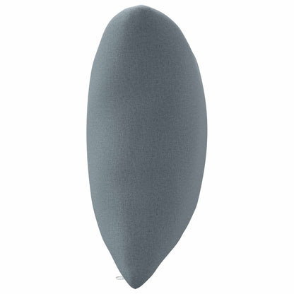 1-Delig Rugkussen PUTTEN 100% Polyester Blauw 80 x 40 x 15 cm