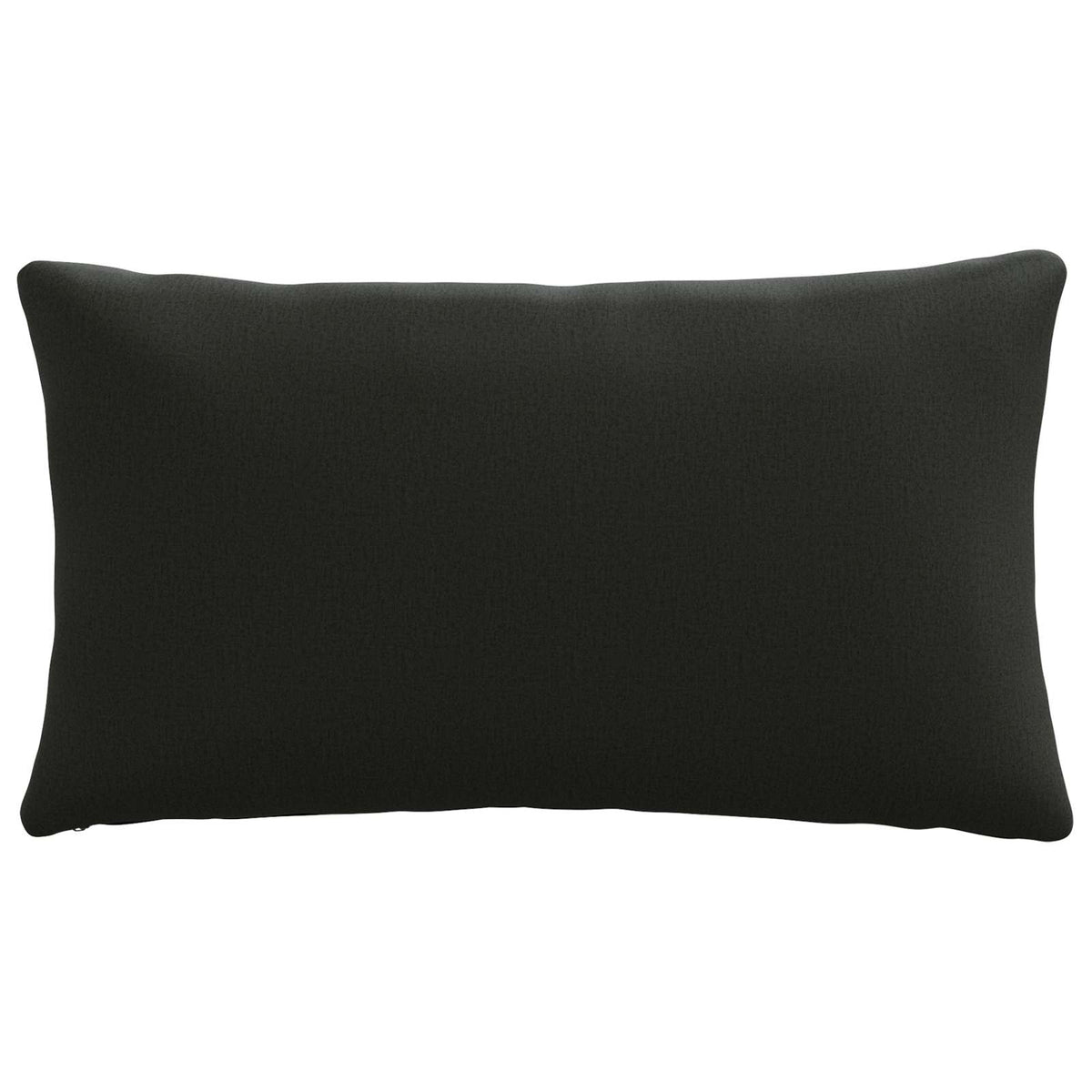1-Delig Rugkussen PUTTEN 100% Polyester Zwart 80 x 40 x 15 cm