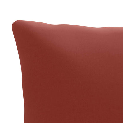 1-Delig Rugkussen PUTTEN 100% Polyester Rood 80 x 40 x 15 cm