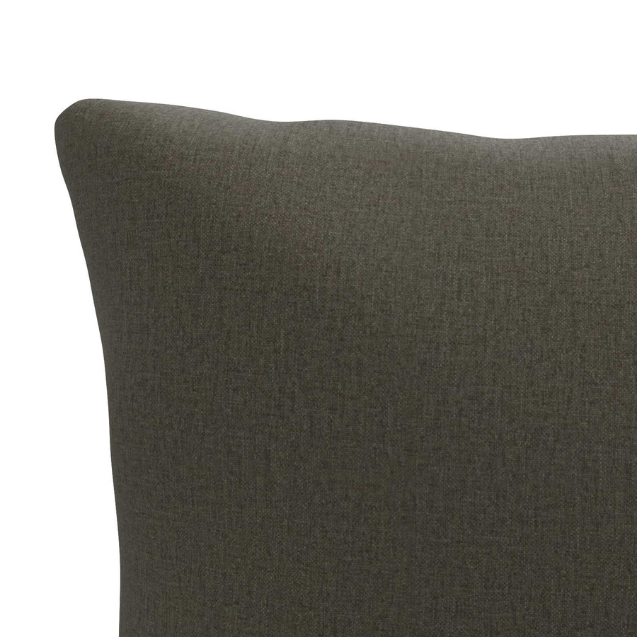 1-Delig Rugkussen PUTTEN 100% Polyester Antraciet