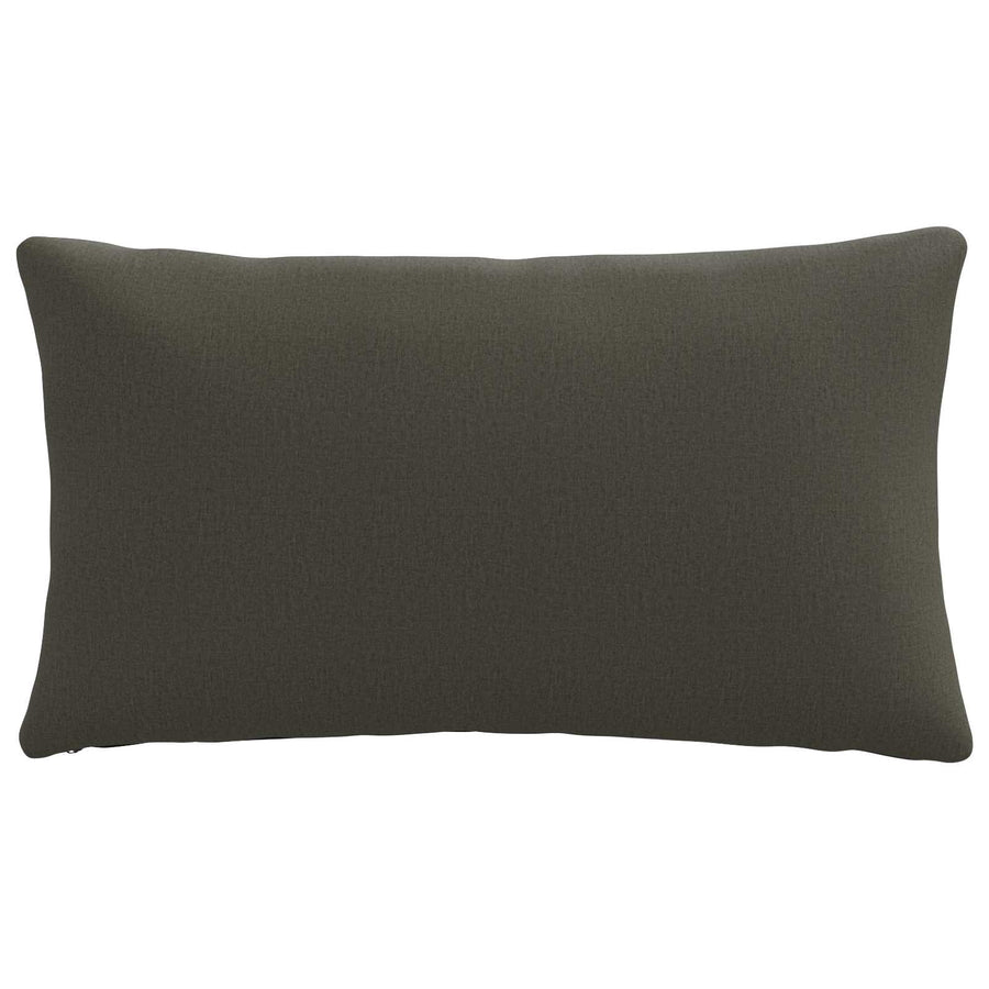 1-Delig Rugkussen PUTTEN 100% Polyester Antraciet