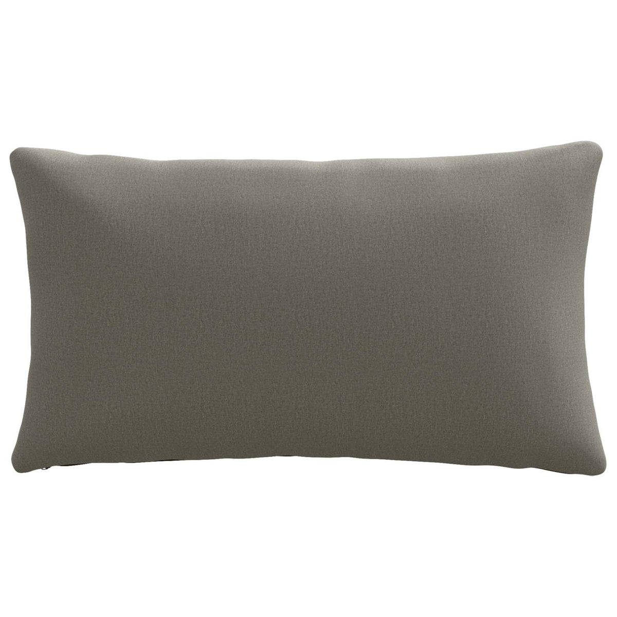 1-Delig Rugkussen PUTTEN 100% Polyester Grijs 80 x 40 x 15 cm