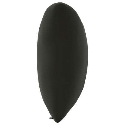 1-Delig Rugkussen PUTTEN 100% Polyester Zwart 80 x 40 x 15 cm