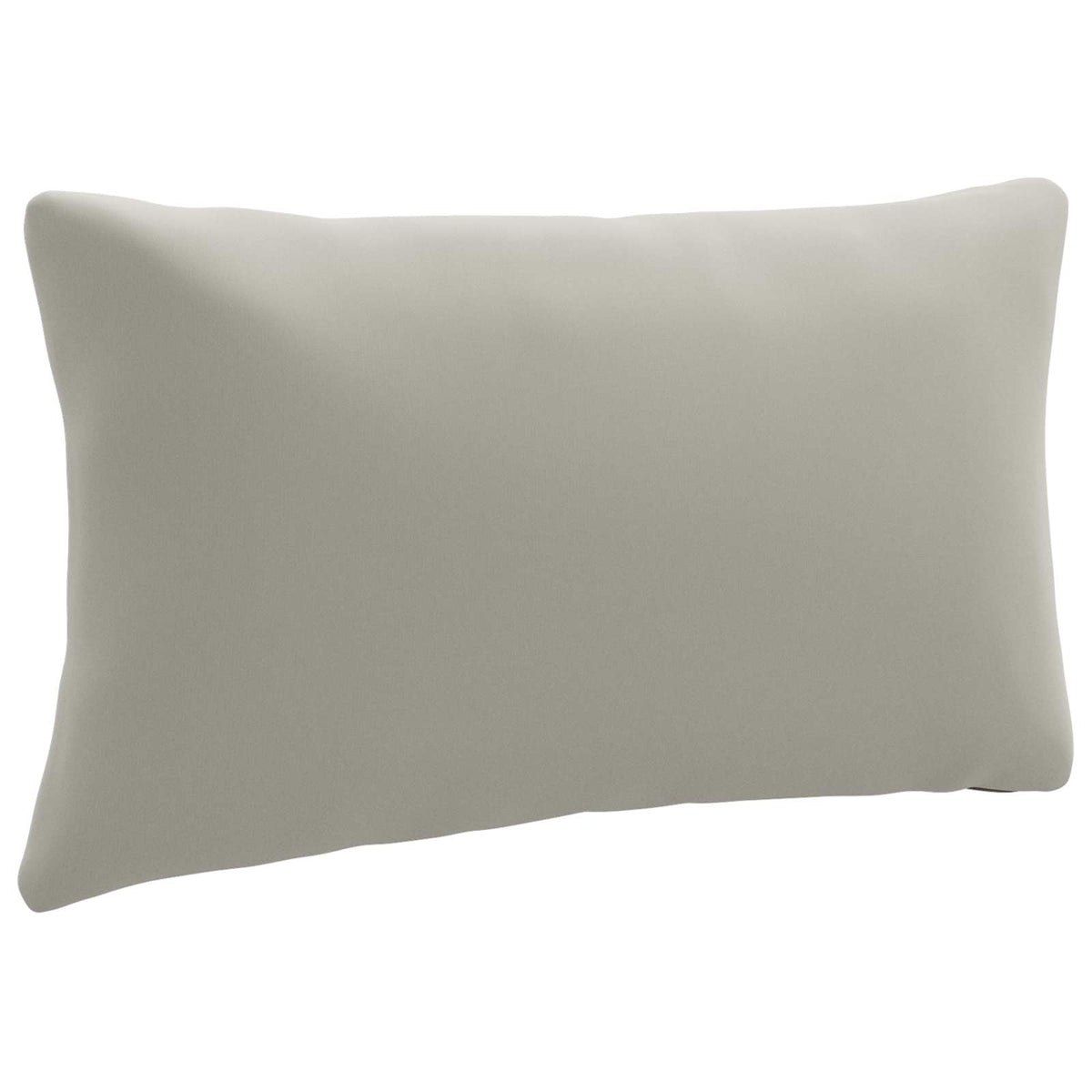 1-Delig Rugkussen PUTTEN 100% Polyester Grijs 80 x 40 x 15 cm