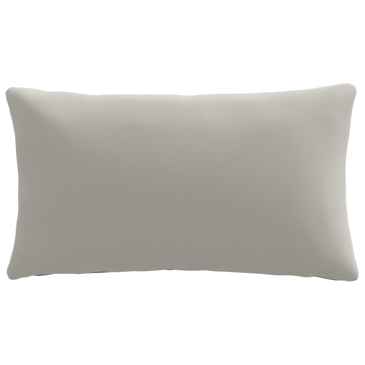 1-Delig Rugkussen PUTTEN 100% Polyester Grijs 80 x 40 x 15 cm