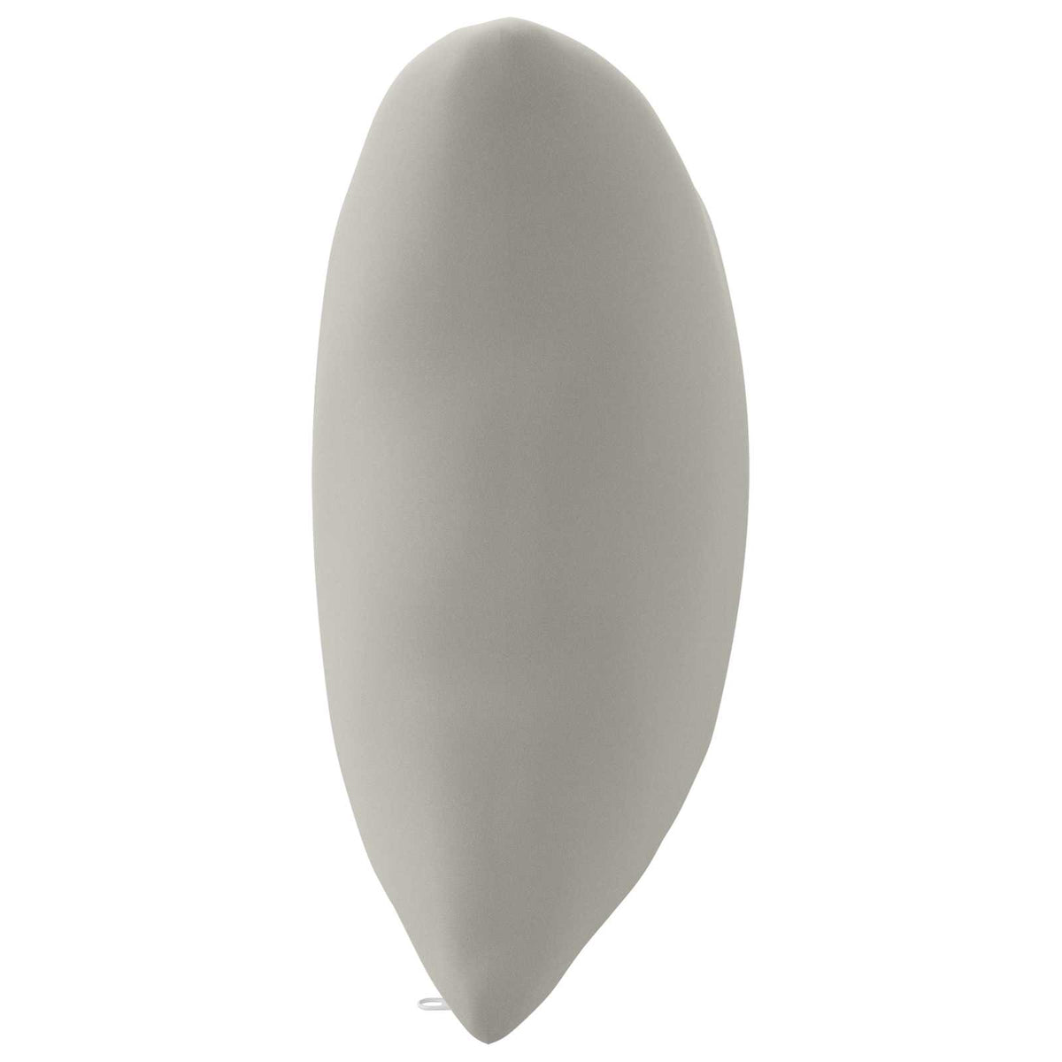1-Delig Rugkussen PUTTEN 100% Polyester Grijs 80 x 40 x 15 cm