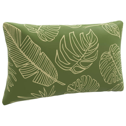 1-Delig Rugkussen PUTTEN 100% Polyester Bladontwerp