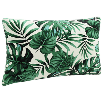 1-Delig Rugkussen PUTTEN 100% Polyester Bladpatroon