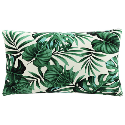 1-Delig Rugkussen PUTTEN 100% Polyester Bladpatroon