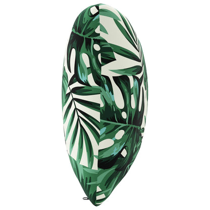1-Delig Rugkussen PUTTEN 100% Polyester Bladpatroon