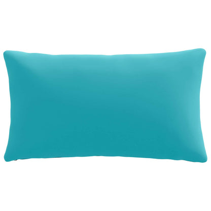 1-Delig Rugkussen PUTTEN 100% Polyester Turquoise