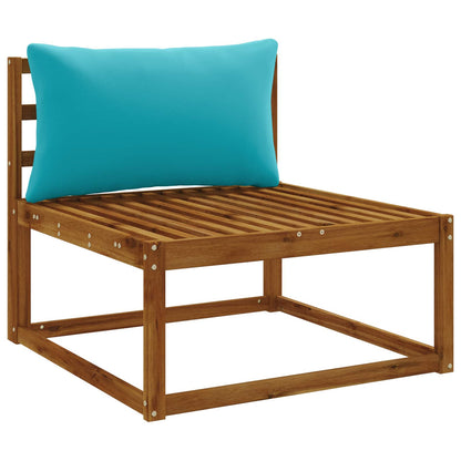 1-Delig Rugkussen PUTTEN 100% Polyester Turquoise