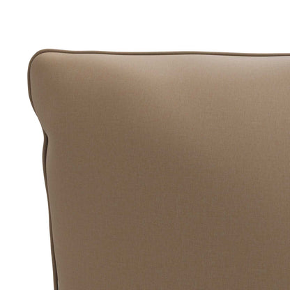 1-Delig Rugkussen PUTTEN 100% Polyester Taupe 120 x 40 x 15 cm