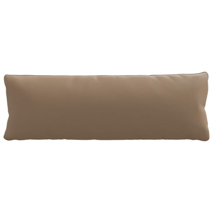 1-Delig Rugkussen PUTTEN 100% Polyester Taupe 120 x 40 x 15 cm