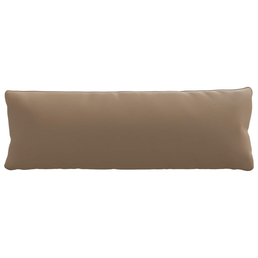 1-Delig Rugkussen PUTTEN 100% Polyester Taupe 120 x 40 x 15 cm