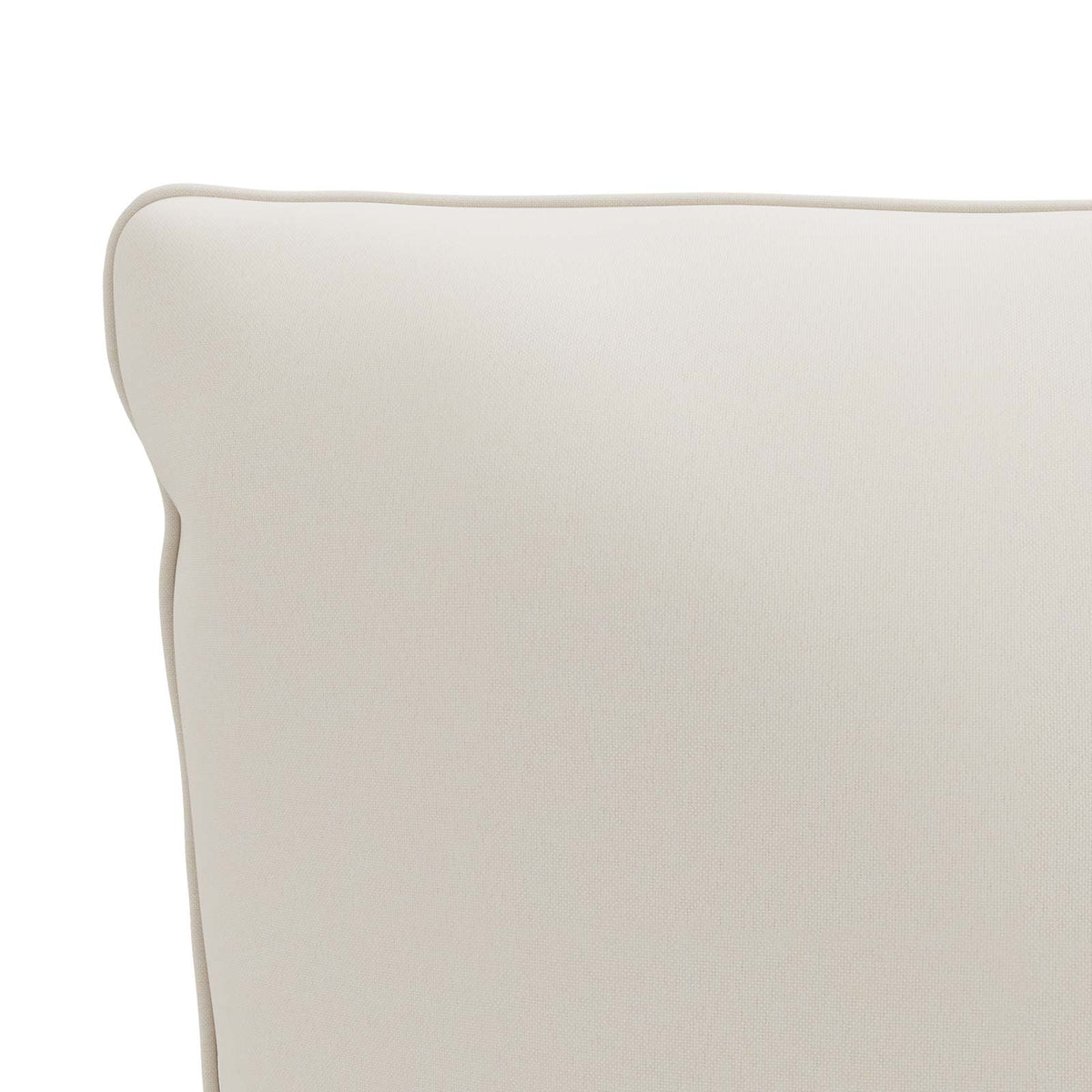 1-Delig Rugkussen PUTTEN 100% Polyester Wit 120 x 40 x 15 cm