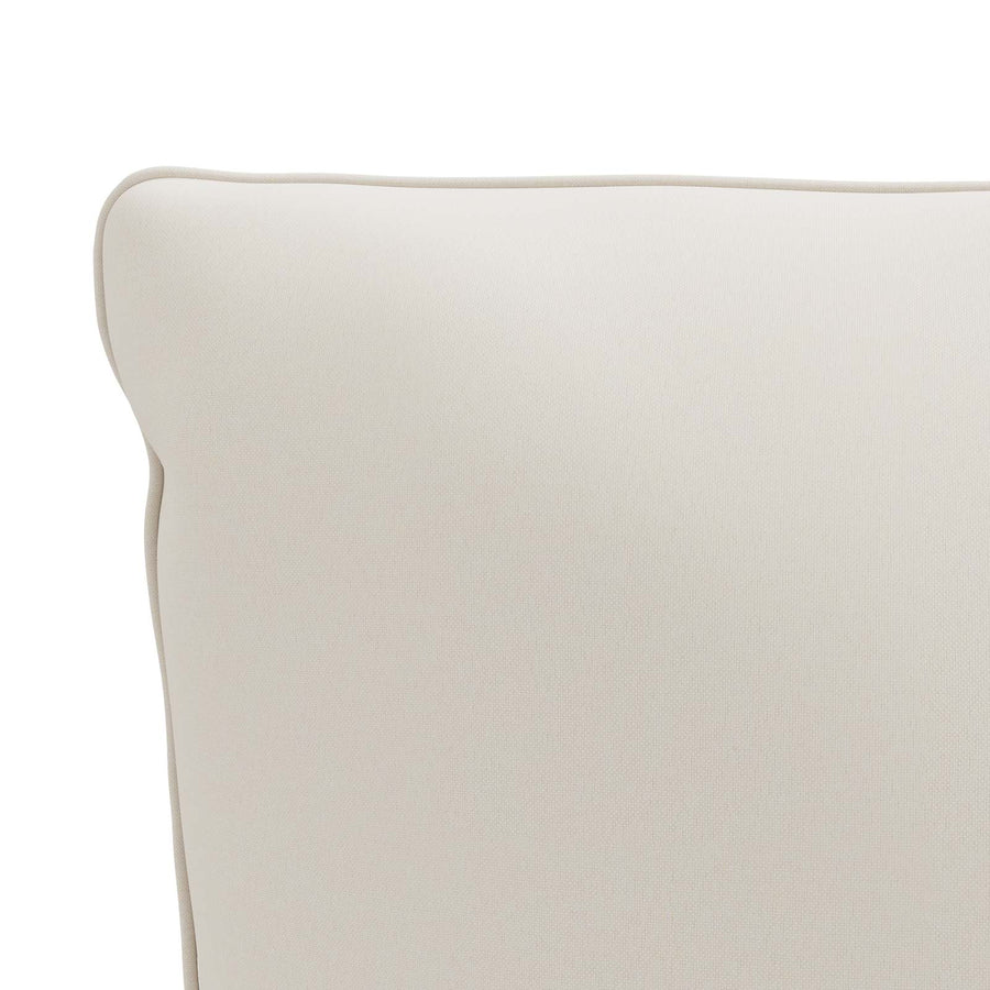 1-Delig Rugkussen PUTTEN 100% Polyester Wit 120 x 40 x 15 cm