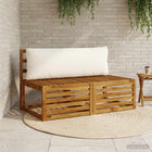 Rugkussen 120x40x15 cm wit polyester