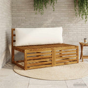 Rugkussen 120x40x15 cm wit polyester